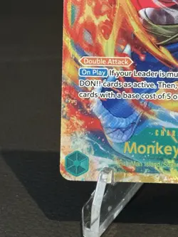 MONKEY D LUFFY - One Piece OP13-118 - SEC Secret Rare - Carrying On His Will - Image 5