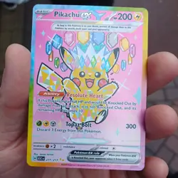 Pokemon Pikachu EX SIR 277/217 Ascended Heroes English - Pack Fresh - NM - Image 5