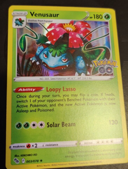 Charizard Venusaur & Blastoise Pokemon Cards -Holographic 3 Card Set Pokemon GO - Image 3