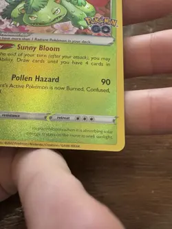 Radiant Venusaur 004/078 Pokemon GO Holo Shiny Rare NM - Image 5