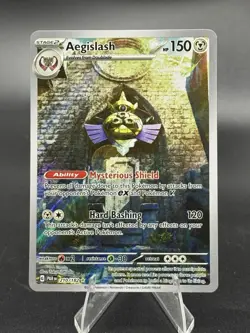 Aegislash - 210/182 - Paradox Rift - Illustration Rare - NM - Pokemon TCG Card - Image 1