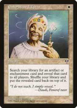Enlightened Tutor [Mirage] Near Mint - Image 1