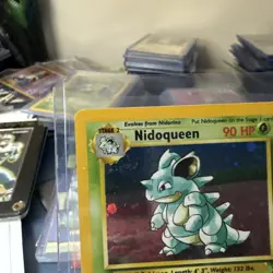 Pokemon TCG Nidoqueen Base Set 2 Holo Unlimited Rare Card 12/130 NM/LP Condition - Image 2