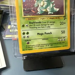 Pokemon TCG Nidoqueen Base Set 2 Holo Unlimited Rare Card 12/130 NM/LP Condition - Image 5