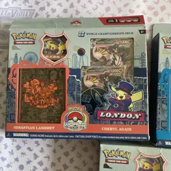 2022 Pokemon TCG London World Championships Decks [Set of 3] 820650852206 - Image 2
