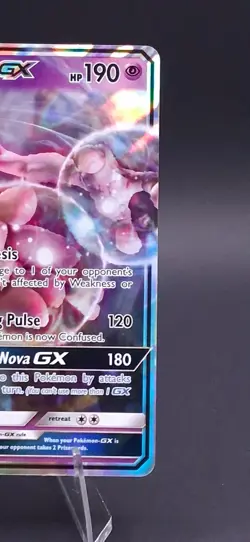 Mewtwo GX SM196 Black Star Promo - NM - Detective Pikachu Movie Promo - Rare - Image 4