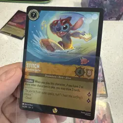 Maleficent - [Foil] 108/204 Stitch 24/204 Legendary Lorcana Fabled LOT 4 Cards - Image 4