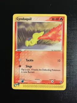 Cyndaquil & Quilava Card Lot (2) – NM – 2003 Pokemon E-Series – Fire Starter - Image 2