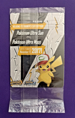 Ash's Pikachu SM108 2017 Promo 'I Choose You' Near Mint Sealed Pokemon Card - Image 2
