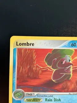 Lombre 45/100 EX Sandstorm eReader Uncommon Regular finish 2003 Pokemon Card LP - Image 2