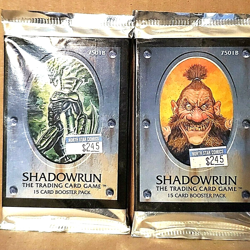 Shadowrun Trading Card Games Boosters (1997 FASA) - New Sealed - 2 packs in lot - Image 1