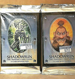 Shadowrun Trading Card Games Boosters (1997 FASA) - New Sealed - 2 packs in lot - Image 2