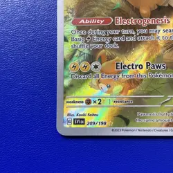 🔥 Pawmot #209/198 Illustration Rare NM/M | Scarlet & Violet - 2023 Pokemon Card - Image 3