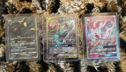 3 Card Lot Tag Team GX Umbreon Sylveon Venusaur Celebi SM167 Promo Eveelution - Image 3