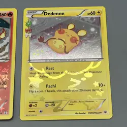 Pokemon Charizard RC5/RC32 Dedenne RC10/RC32 Holo XY Generations Cards NM - Image 3