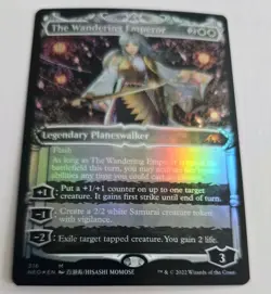 The Wandering Emperor (Showcase) Kamigawa: Neon Dynasty Foil NM MTG - Image 2