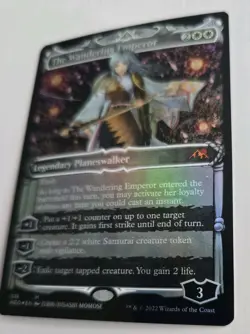 The Wandering Emperor (Showcase) Kamigawa: Neon Dynasty Foil NM MTG - Image 4