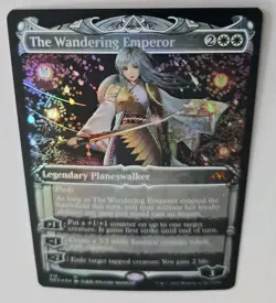 The Wandering Emperor (Showcase) Kamigawa: Neon Dynasty Foil NM MTG - Image 5