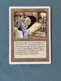 Library of Leng, Revised Edition, Magic the Gathering MTG - Image 1