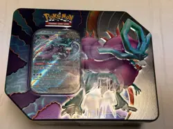 Pokemon Paradox Clash Walking Wakes ex Tin promo five packs NEW AND SEALED - Image 1