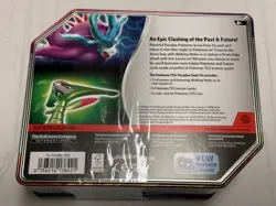 Pokemon Paradox Clash Walking Wakes ex Tin promo five packs NEW AND SEALED - Image 2