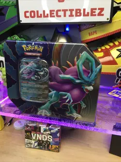 Pokemon Paradox Clash Walking Wakes ex Tin New Sealed, Promo. Sold Out - Image 1