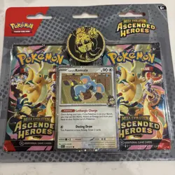 4 X Pokemon TCG: Ascended Heroes Tech Sticker & Blister Pack Bundle New & Sealed - Image 5