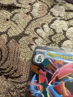 Pokemon TCG Mega Feraligatr Ex 043/217 Ascended Heroes Mint Condition - Image 3