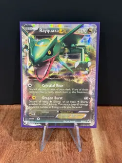 Rayquaza EX Pokemon Black & White Black Star Promo #BW47 - Image 1