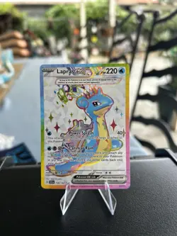 Pokemon TCG Lapras EX Full Art Ultra Rare Holo Card 158/142 Mint/Near Mint - Image 1