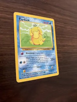 Psyduck 65/82 Team Rocket Unlimited Common Pokemon TCG LP - Image 3