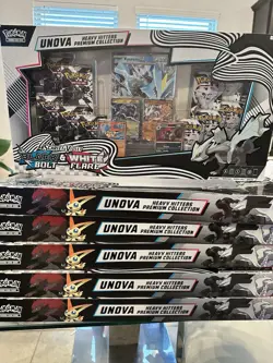Pokemon Unova Heavy Hitters Premium Collection Box Lot Kyurem Zekrom Reshiram - Image 1