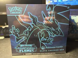 Pokemon Phantasmal Flames Elite Trainer Box Pokemon Center Sealed In Hand! - Image 1