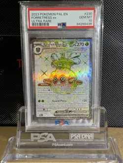 Pokemon TCG Forretress EX Scarlet & Violet Paldea Evolved Holo 230/193 PSA 10 - Image 1