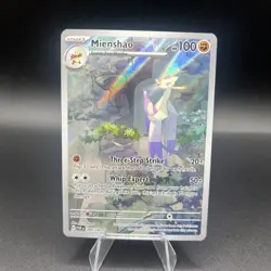 Pokemon Mienshao 200/182 Paradox Rift Illustration Rare (NM) - Image 1