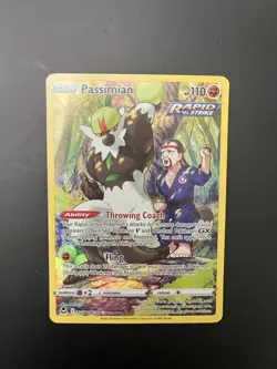 Passimian TG08/TG30 Rapid Strike Holo Ultra Rare 110HP Swsh12 Pokemon TCG - Image 1