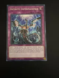 Infinite Impermanence (Secret Rare) RA01-EN075 25th Anniversary Rarity... - Image 2