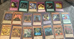 Lot 20 Yu-Gi-Oh 1st Edition 1996-2020 Powerful Magician Hero All Holos Card Set - Image 1