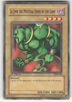 La Jinn the Mystical Genie of the Lamp Common Starter Deck: Kaiba SDK-026 1ST ED - Image 1