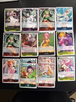 One Piece OCG Heroines Edition (EB03) - Card Lot 14 NM All Foil - Image 1