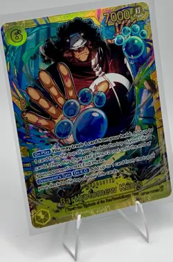 One Piece Card Game – Bartholomew Kuma OP12-119 – SEC Secret Rare – NM - Image 3
