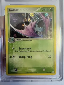 2004 Pokemon - Golbat Reverse Holo EX Hidden Legends 36/101 CGC 9 Mint! Nintendo - Image 3