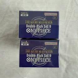 One Piece TCG Double Pack Set 9 The Azure Sea’s Seven Booster Bundles Set Of 2 - Image 5
