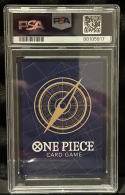 One Piece TCG Rebecca SR Holo OP05-091 Awakening of the New Era PSA 10 English - Image 2