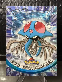 🔥 Tentacruel #73 Blue Logo NM/M | Topps Series 1 - 1999 Pokemon Card - Image 1