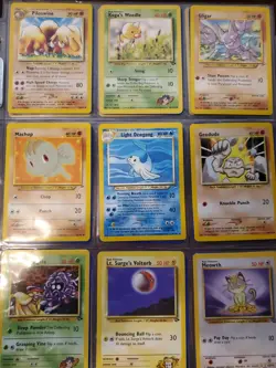 54 card Pokemon Card Lot Base Jungle Fossil Rocket Neo WOTC collection - Image 3