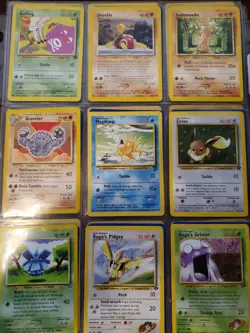 54 card Pokemon Card Lot Base Jungle Fossil Rocket Neo WOTC collection - Image 4