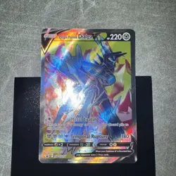 Origin Forme Dialga V SWSH255 Full Art Black Star Promo Holo Pokemon Card NM - Image 1
