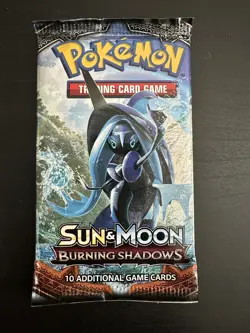 Sun & Moon: Burning Shadows - Pokemon TCG 10 Card Booster Pack - SEALED - Image 2