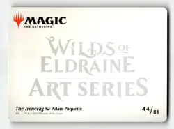The Irencrag Art Card (Gold-Stamped Signature) Art Series: Wilds of Eldraine 44 - Image 2